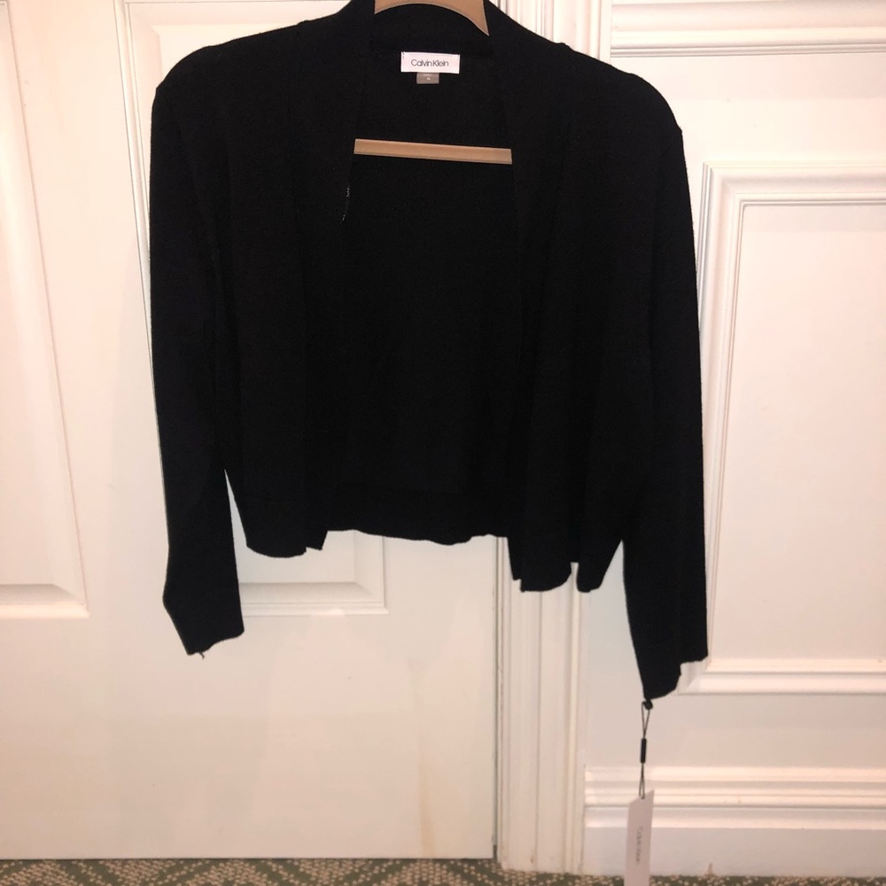 Calvin Klein Women’s Black Cardigan Sweater